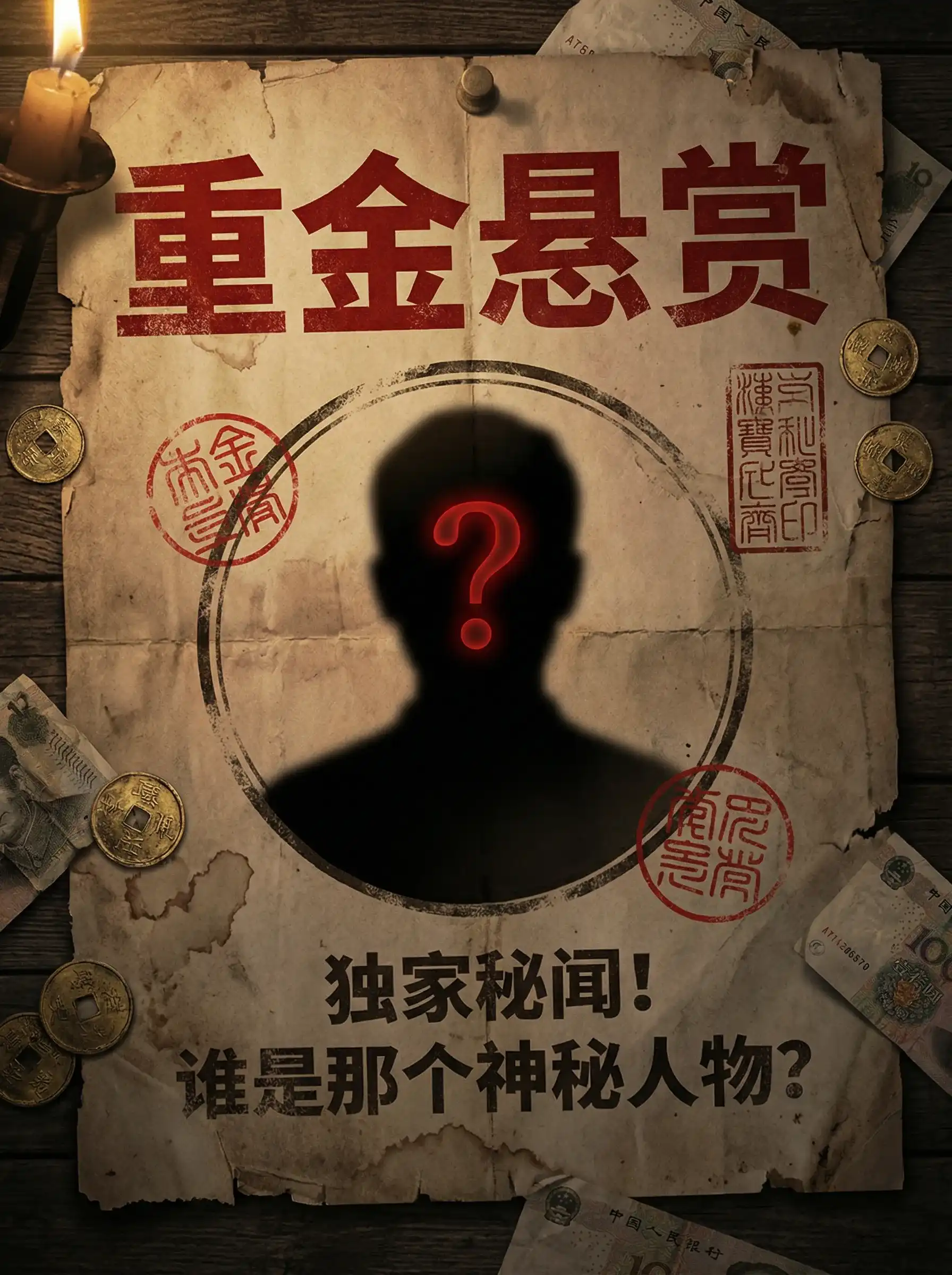 钻石王老五艰难爱情 - 重金悬赏线索征集令